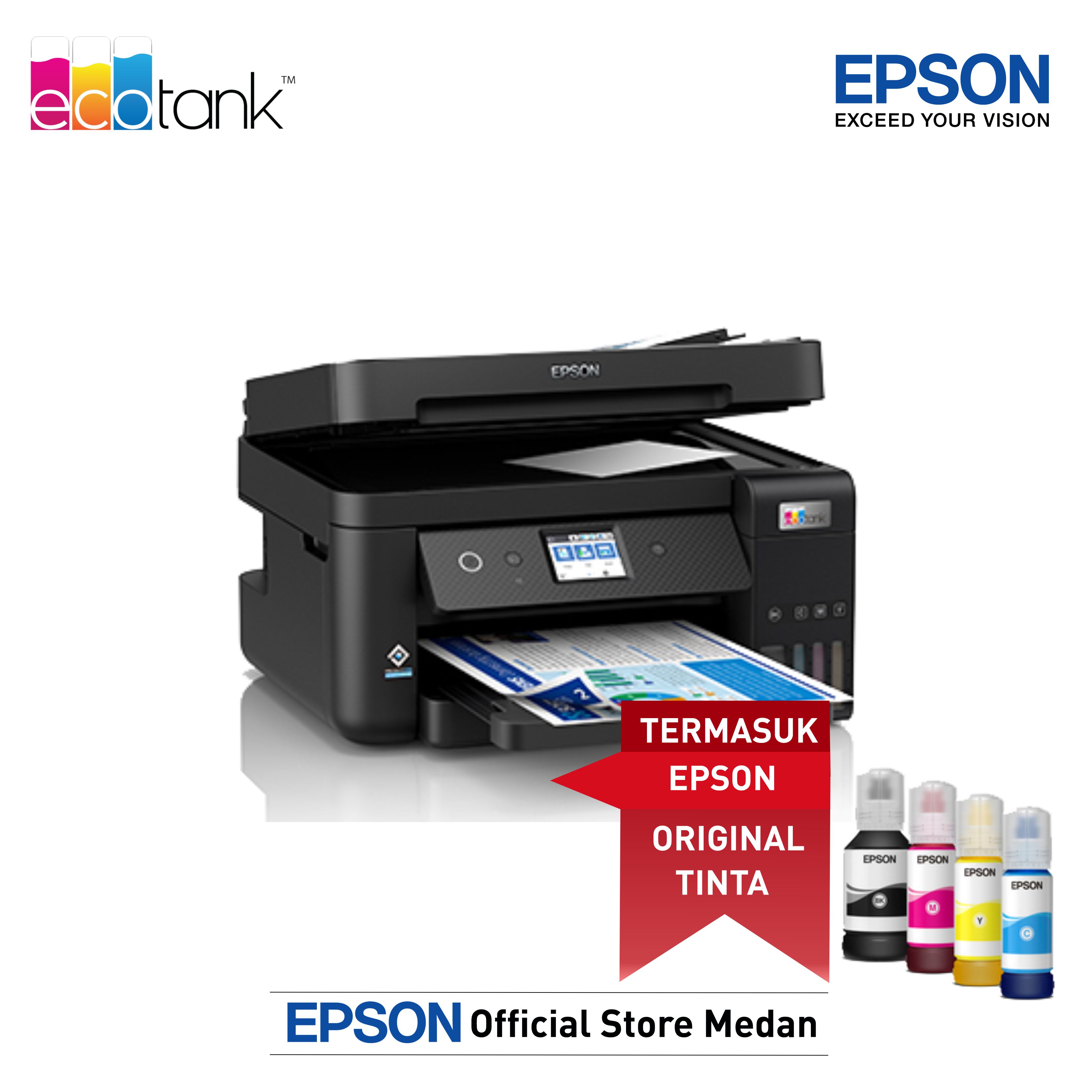 Printer Epson L6290 L-6290 L 6290 Pengganti L6190 L-6190 Duplex All in One  Garansi Resmi | Lazada Indonesia