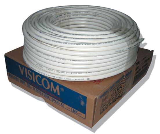 Kabel NYM 3x4x50 Meter Visicom - Putih