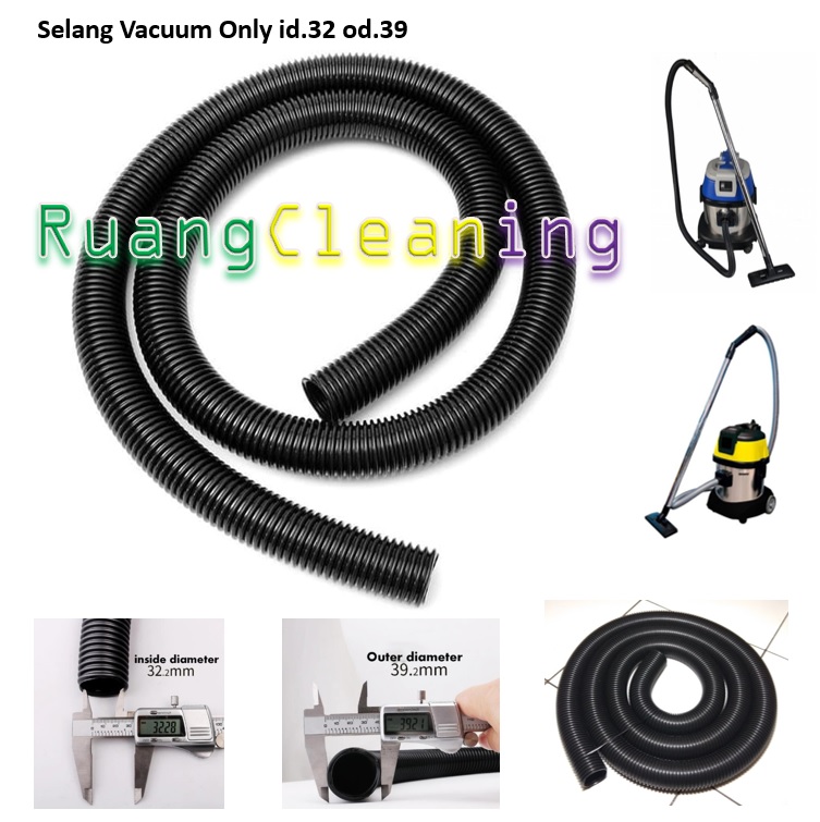 Selang Vacuum Cleaner id32 od39 2.5meter Flexible EVA for Vacuum