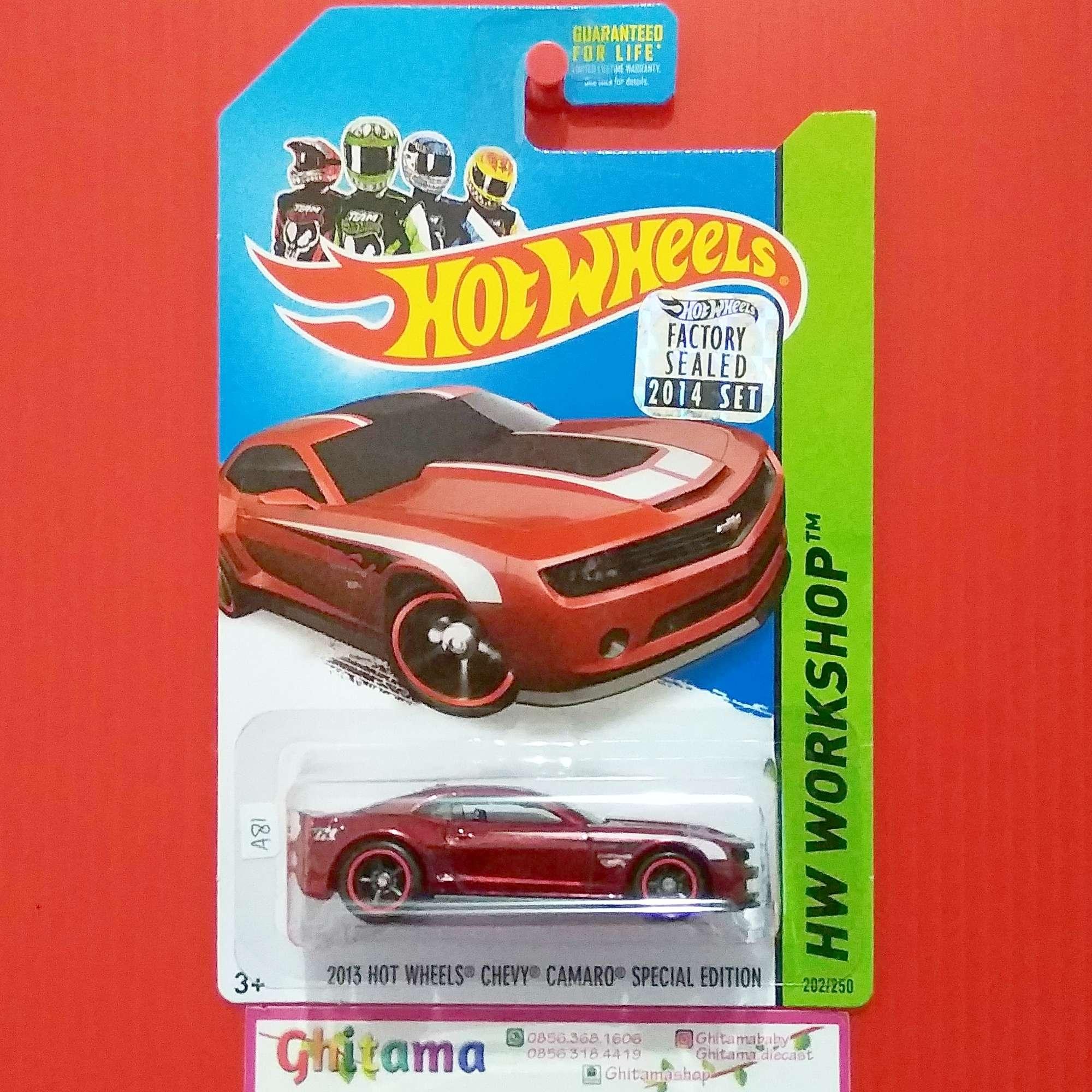 2014 chevy camaro hot wheels edition