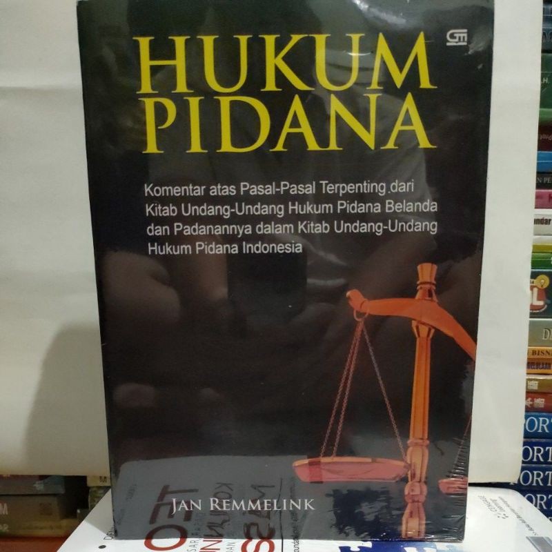 BUKU HUKUM PIDANA BY JAN REMMELINK | Lazada Indonesia