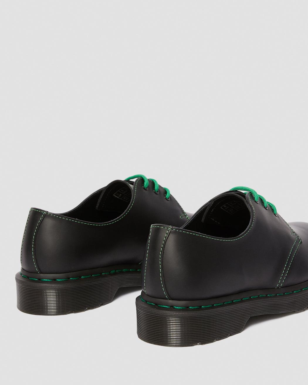 DR.MARTENS 1461 GREEN STITCH SMOOTH UNISEX | Lazada Indonesia