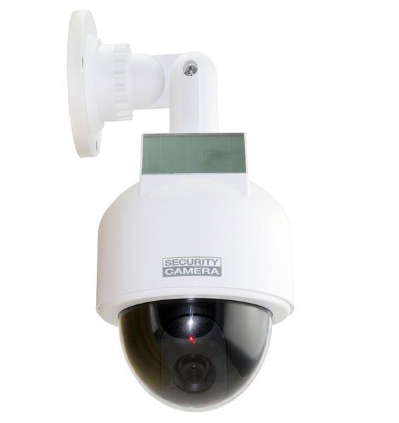 CCTV dummy palsu Outdoor putih solar power tenaga surya Murah