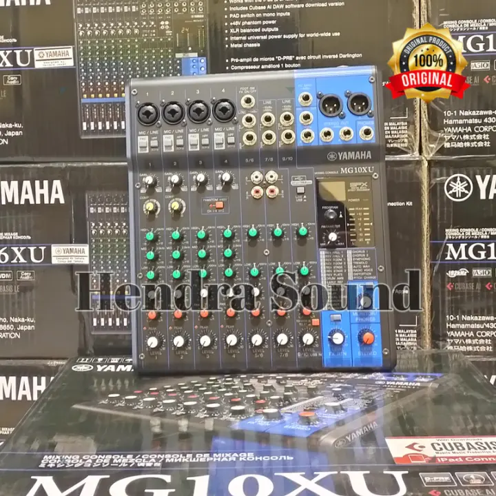 Mixer Yamaha Mg10xu Original Lazada Indonesia