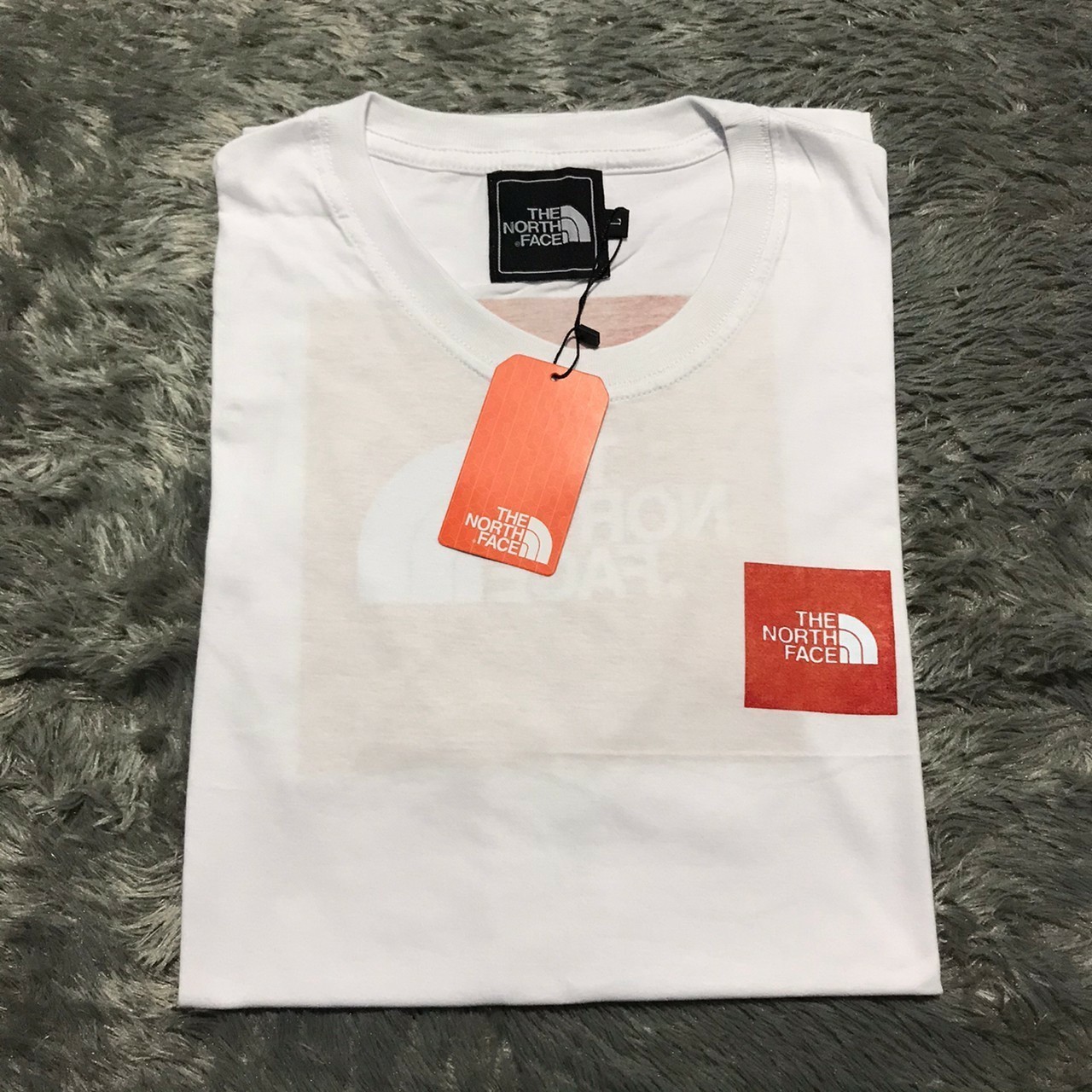 the north face box logo