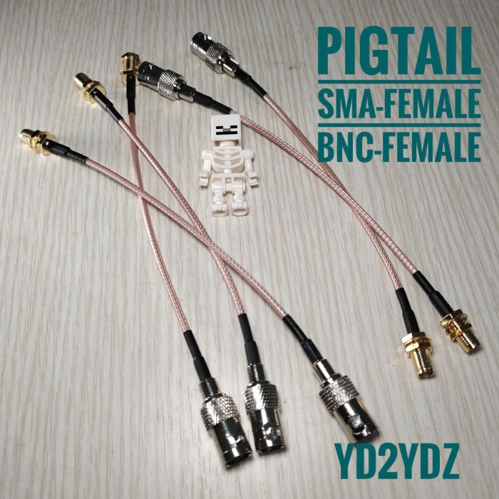 Lot De 10 Adaptateurs SMA Femelle Vers BNC Femelle - Connecteurs RF/Radio - Neuf