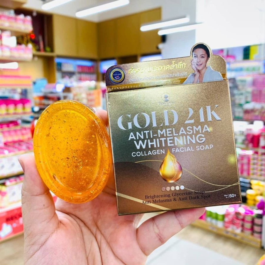 Gold 24K Anti Melasma Face Soap - Thailand | Lazada Indonesia