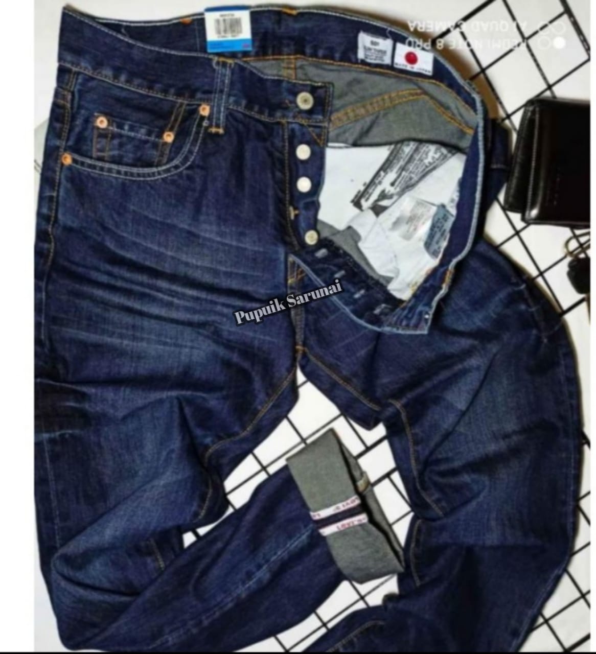 Celana jeans panjang pria Levi's 