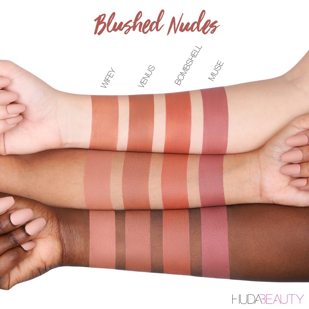 huda beauty girlfriend swatch