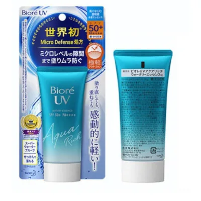 Biore UV AQUA Rich Watery Essence SPF50+ PA++++ 50gr Sunblock Sunscreen