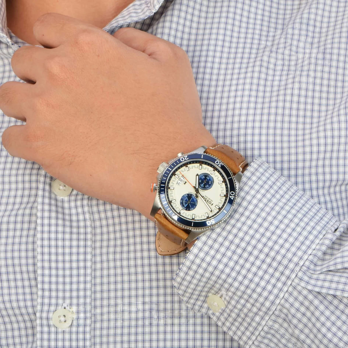 Jam Tangan Fossil Pria Wakefield 