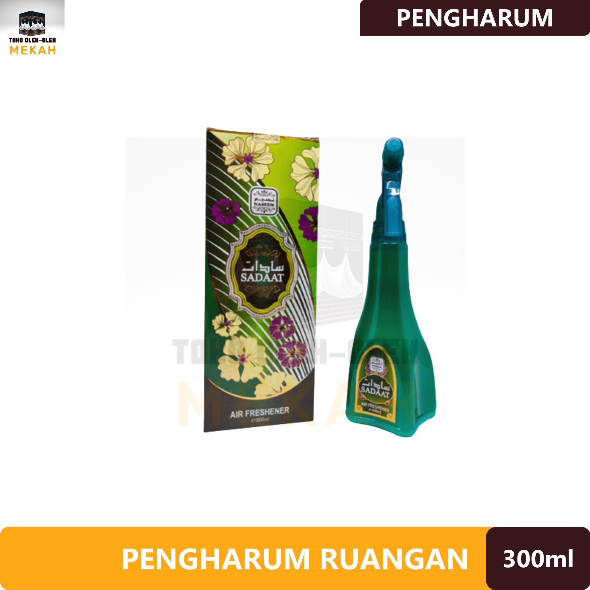 Pengharum Ruangan Air Freshener Sadaat Al Naseem 300ML Import Dubai