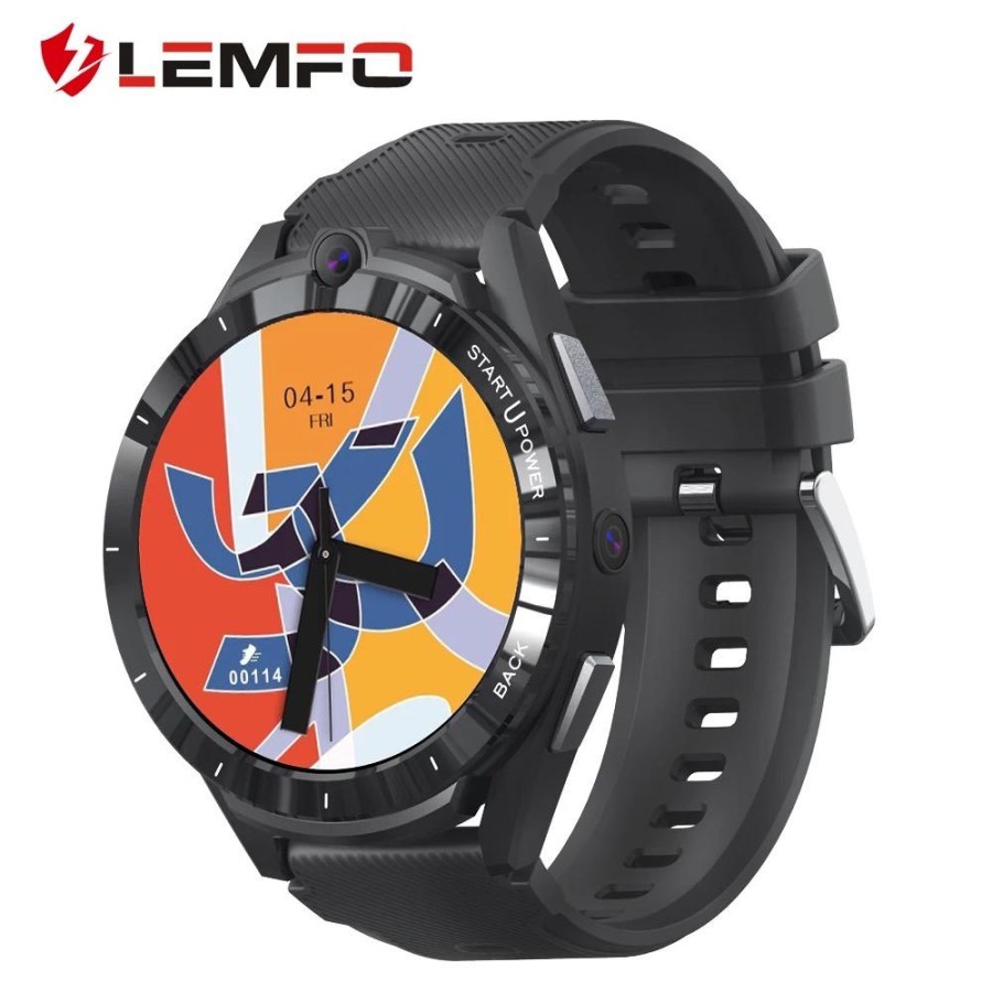 LEMFO LEM16 4G LTE 6/128GB WiFi GPS Smartwatch Phone Android