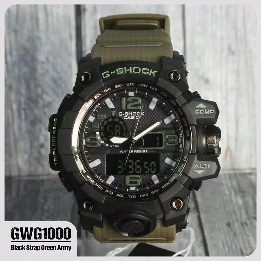 Jam tangan sport pria CASIO G SHOCK_GS 1000/NEW dualtime limited edision/ jam tangan pria