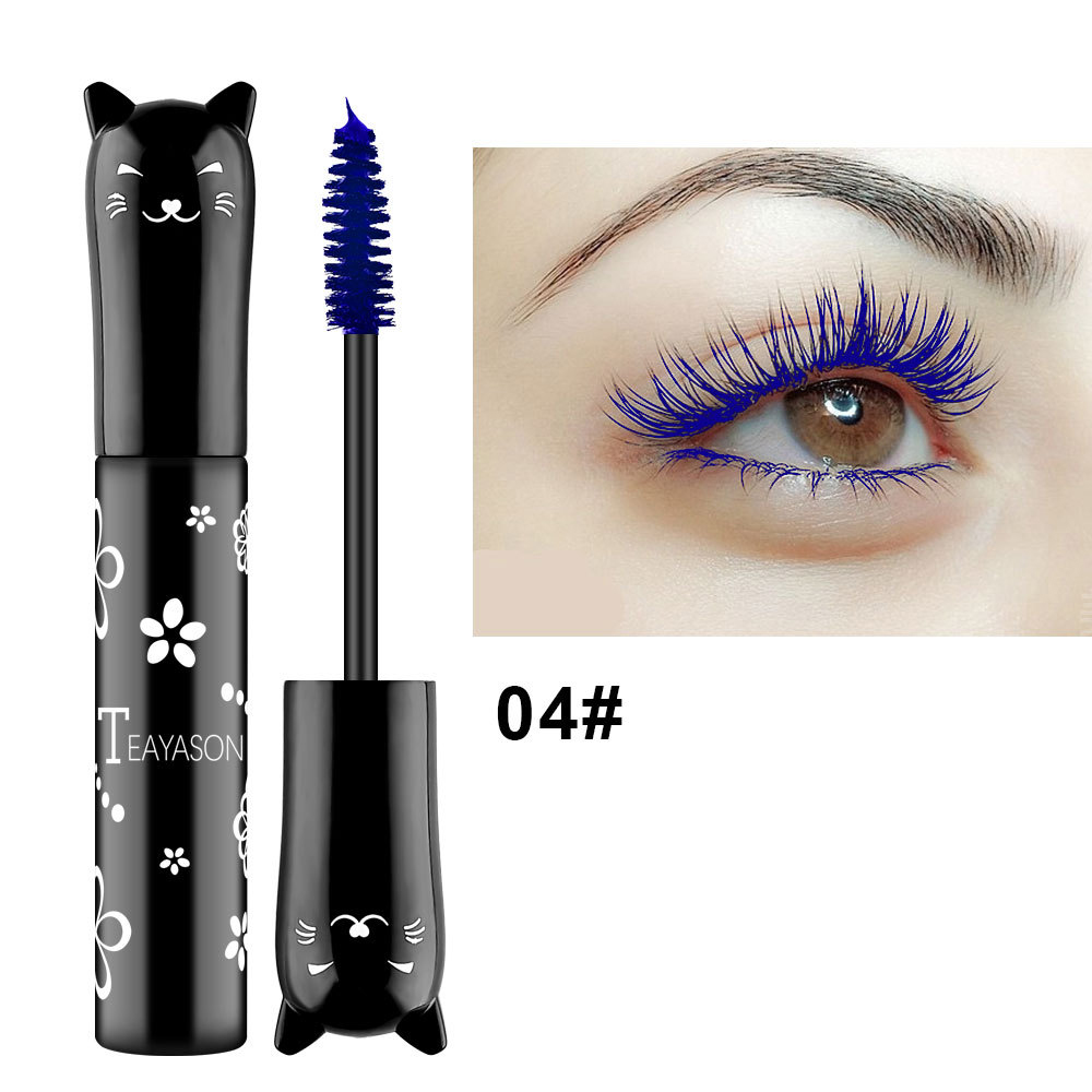 TEAYASON 【Ready】Màu Mascara, Lông Mi Bền Lâu Không Thấm Nước Mascara Dễ Tẩy, Làm Đẹp Uốn Chống Nhòe Mỹ Phẩm