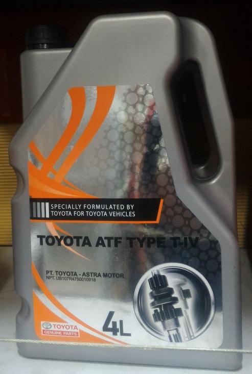 Oli transmisi Matic ATF mobil Toyota oli asli Toyota