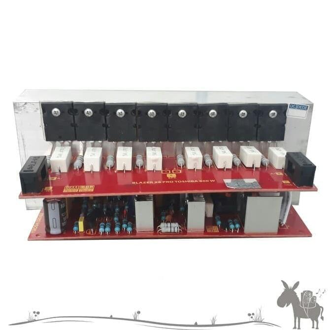 KIT Power Amplifier Mono Blazer X8 ROSIDRIVER By YIROSHI 800 Watt