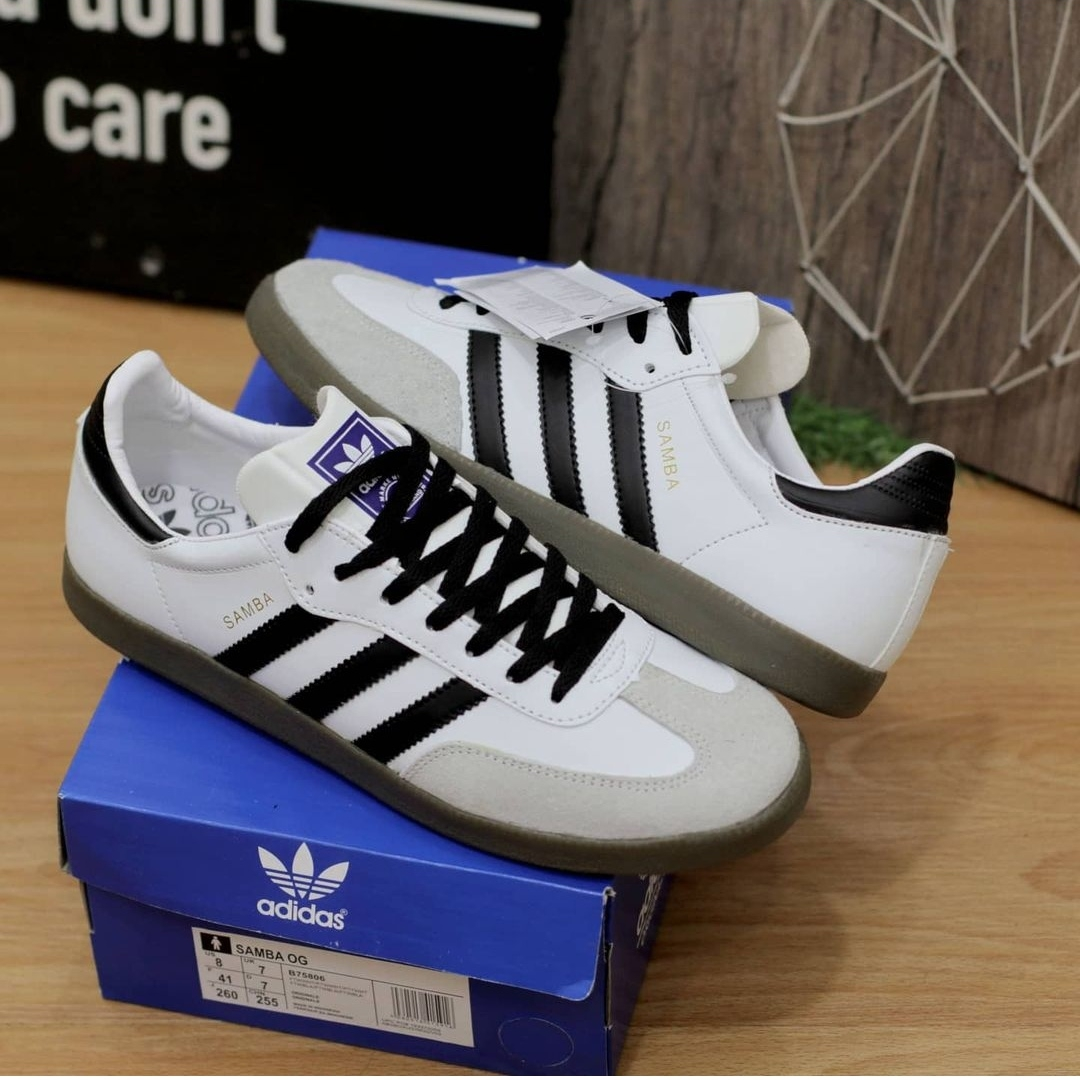 Jual Sepatu Adidas Samba Full Black 