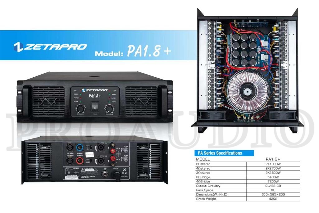 Power Amplifier Zetapro at Thomas Nickell blog