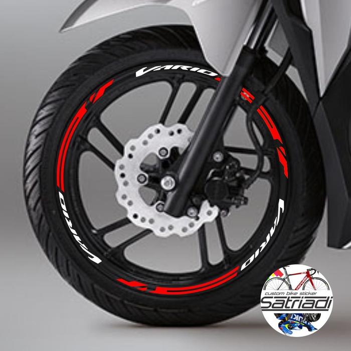 Stiker Velg Sticker Decal Motor Honda Vario 125 150 2019