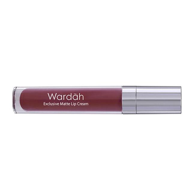 Wardah Exclusive Matte Lip Cream 12 Plum It Up 4 G