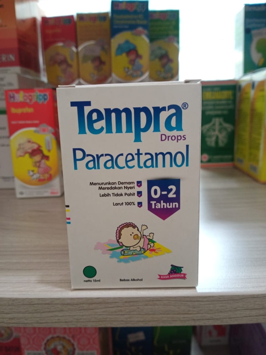 TEMPRA DROP RASA ANGGUR 15 ML Lazada Indonesia