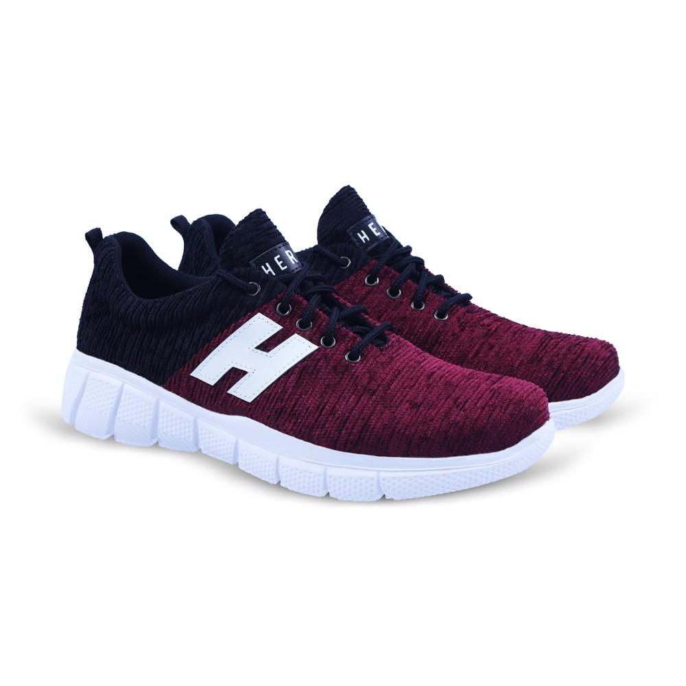 Sepatu Sneaker Pria H 2271 Brand Hertz Model Terbaru Sepatu Kets Olahraga murah berkualitas