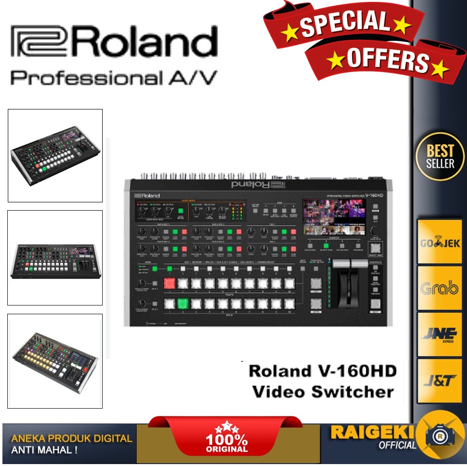 Roland V160HD SDI/HDMI Streaming Video Switcher Lazada Indonesia