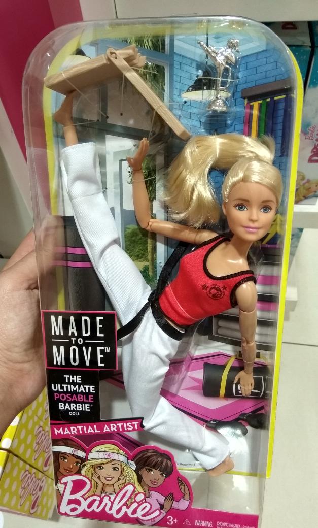 made to move martial arts barbie