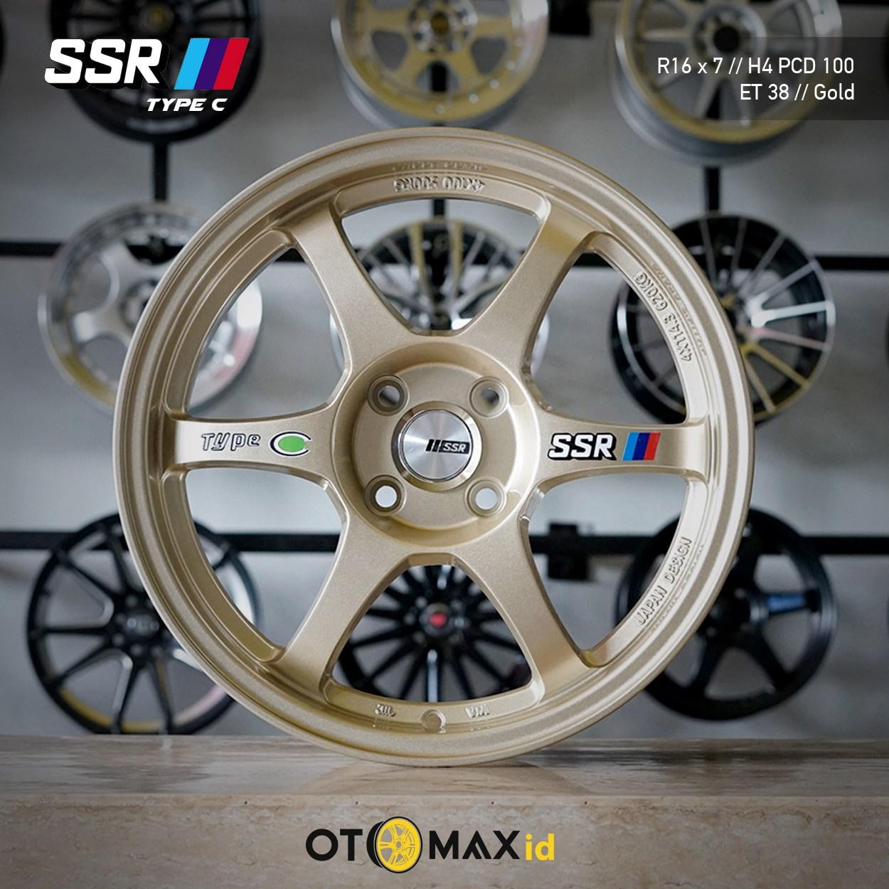 Velg Mobil SSR Type-C Ring 16 Gold