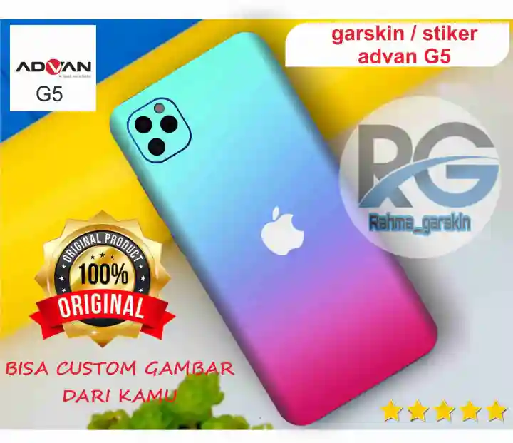 Stiker Advan G5 Amotif Iphone Series Free Custom Gambar Lazada Indonesia