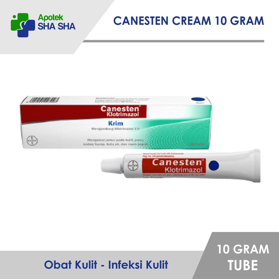Canesten Cream 10 gram Obat Kulit Infeksi Kulit Lazada Indonesia