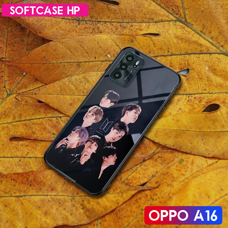 casing hp oppo a16 bts