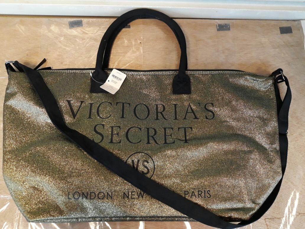 Victoria Secret Glitter Tote uk45x20x35 cm