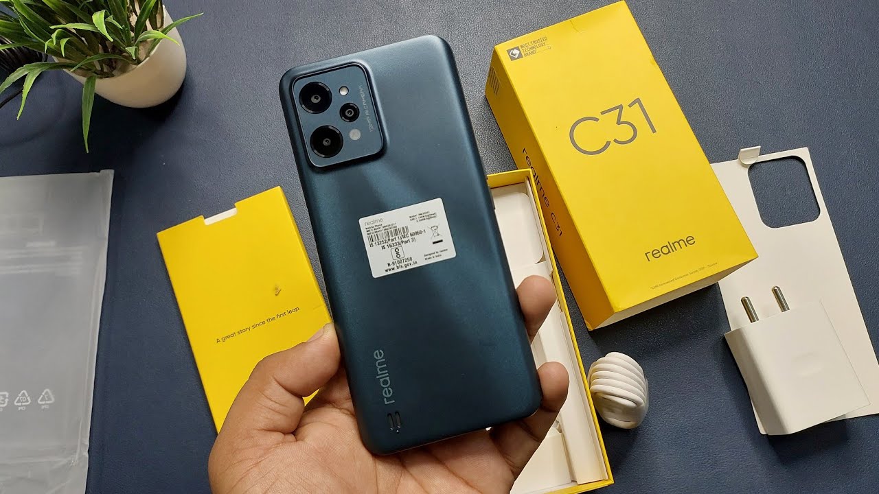 realme c31 unboxing