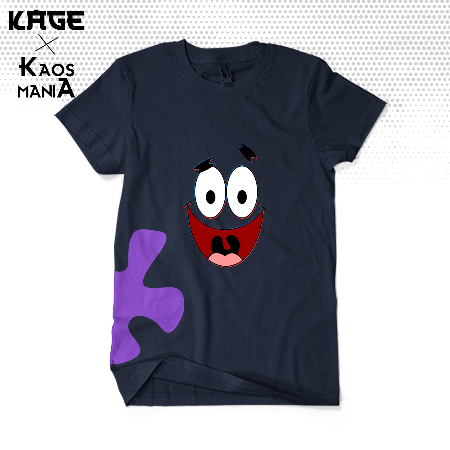 Baju Kaos Pria Distro PATRIK SPONGEBOB - Kaos Meme Patrik KAOS KAGE ...