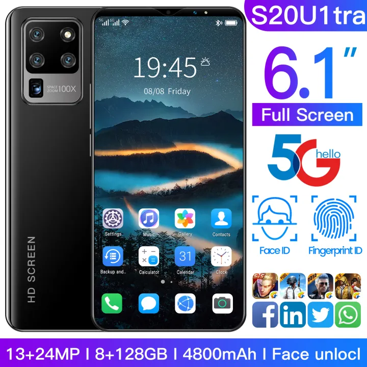 Cod Free Headset S20ultra 6 1inci Ram 8 128gb Handphone Android 10 0 4glte Handphone Promo S20u Hp Murah Cuci Gudang Hp Murah Hp Android Termurah Lazada Indonesia
