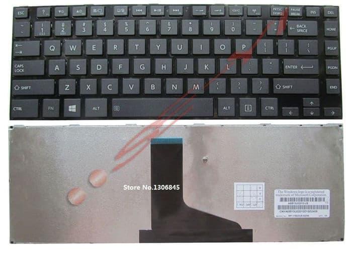 KEYBOARD TOSHIBA SATELLITE C840 L800 L805 L840 C800 FRAME / AKSESORIS KOMPUTER / PERALATAN KOMPUTER / PALING LAKU DAN HARGA TERJANGKAU