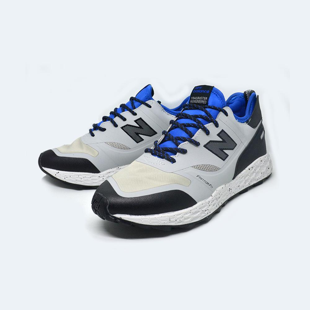 Sepatu New Balance1 Trailbuster Foam Fit Warna Navy, Sneakers Sports Shoes Mens, Sepatu Olahraga Running dan Fitnes Pria