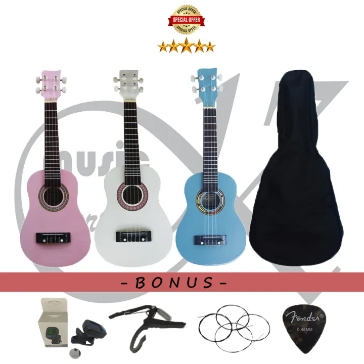 Gitar Ukulele 4 Senar Ukulele Soprano Ukulele Murah Uku Lele Kencrung Lazada Indonesia