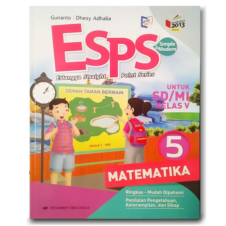 Buku Esps Matematika Kelas 5 Sd Mi K2013 Revisi By Gunanto Dhesy Adhalia Lazada Indonesia