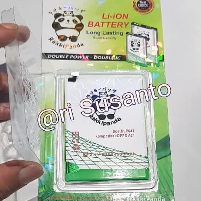 Baterai Rakkipanda BLP641 for Oppo A71 Double Power Protection