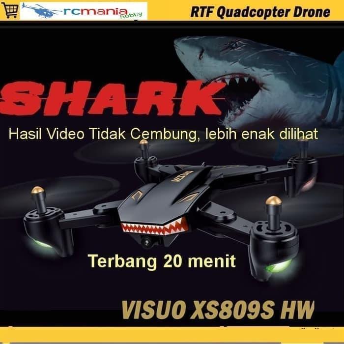 ORIGIN PRODUK DRONE VISUO XS809S XS 809 S BATTLE SHARK 2MP / MAINAN ANAK / HOBBY & MAINAN / TOYS DAN KIDS / MA-B11923 ORIGIN PRODUK DRONE VISUO XS809S XS 809 S BATTLE SHARK 2MP / MAINAN ANAK / HOBBY & MAINAN / TOYS DAN KIDS / MA-B11923