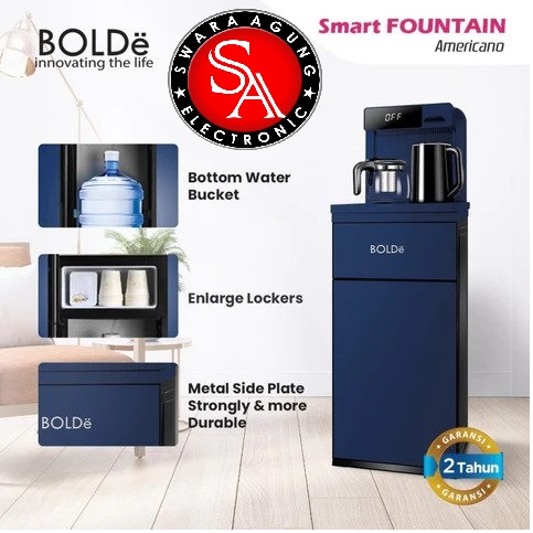 Dispenser Galon Bawah BOLDE Smart Fountain Americano (Khusus Daerah