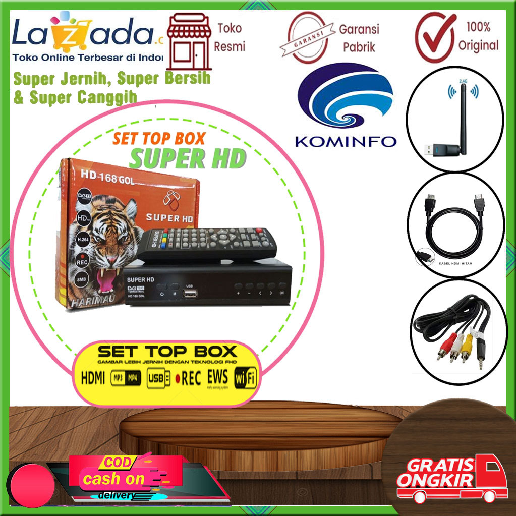 Set Top Box Tv Digital Super Hd Harimau Full Hd 1080p Sni Stb Tv Set Top Box Tv Digital Super Hd Harimau Full Hd 1080p Sni Stb Tv