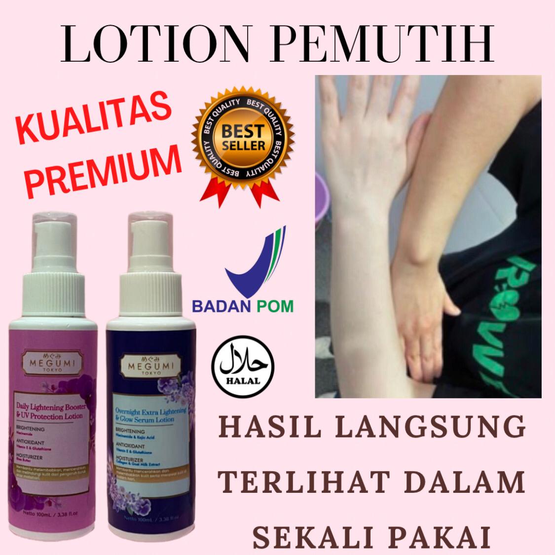 [TERLARIS] HANDBODY LOTION PEMUTIH BADAN / LOTION MEGUMI TOKYO / LOTION