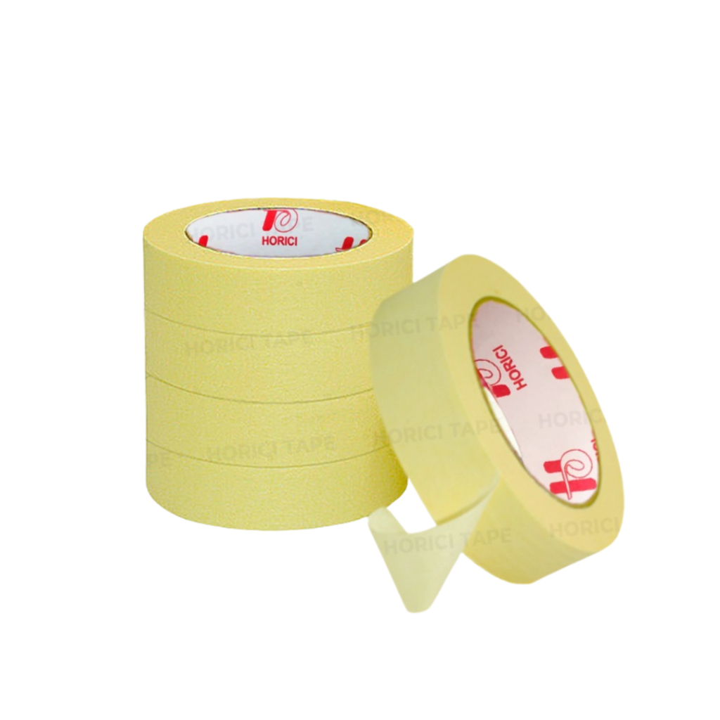 Masking Tape Lakban Kertas Horici 24mm x 25y Solasi Isolasi Paper