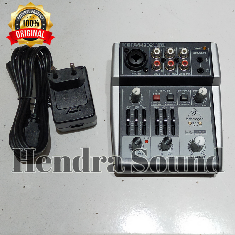 Mixer Behringer Xenyx 302USB 302 USB Audio Interface Lazada Indonesia