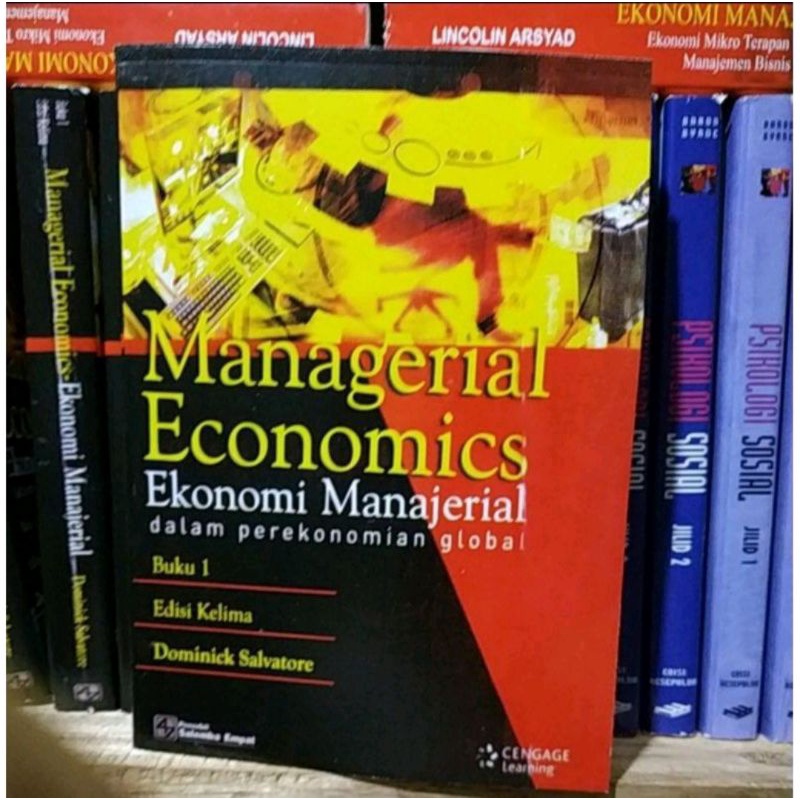 MANAGERIAL ECONOMICS ekonomi manajerial dalam perekonomian global jilid
