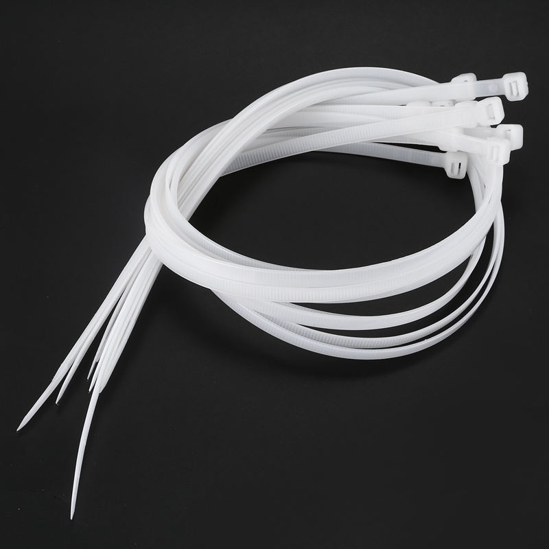 10X Extra Long 76Cm Cable Ties White Zip Wraps The Can Shop92dgdg6